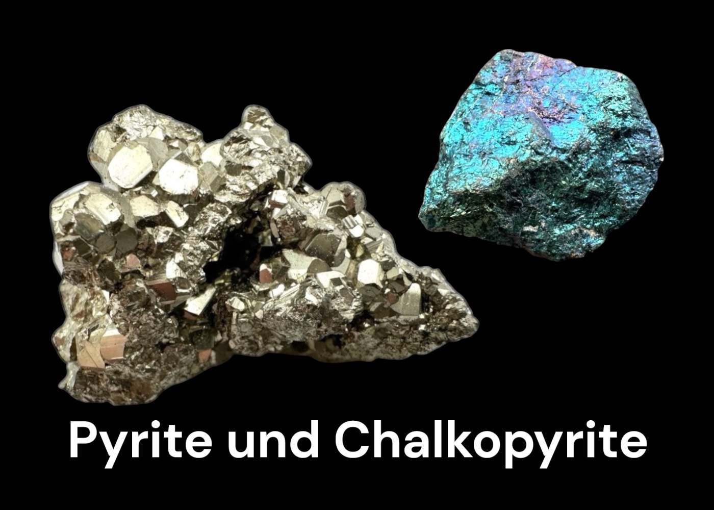 Pyrite und Chalkopyrite